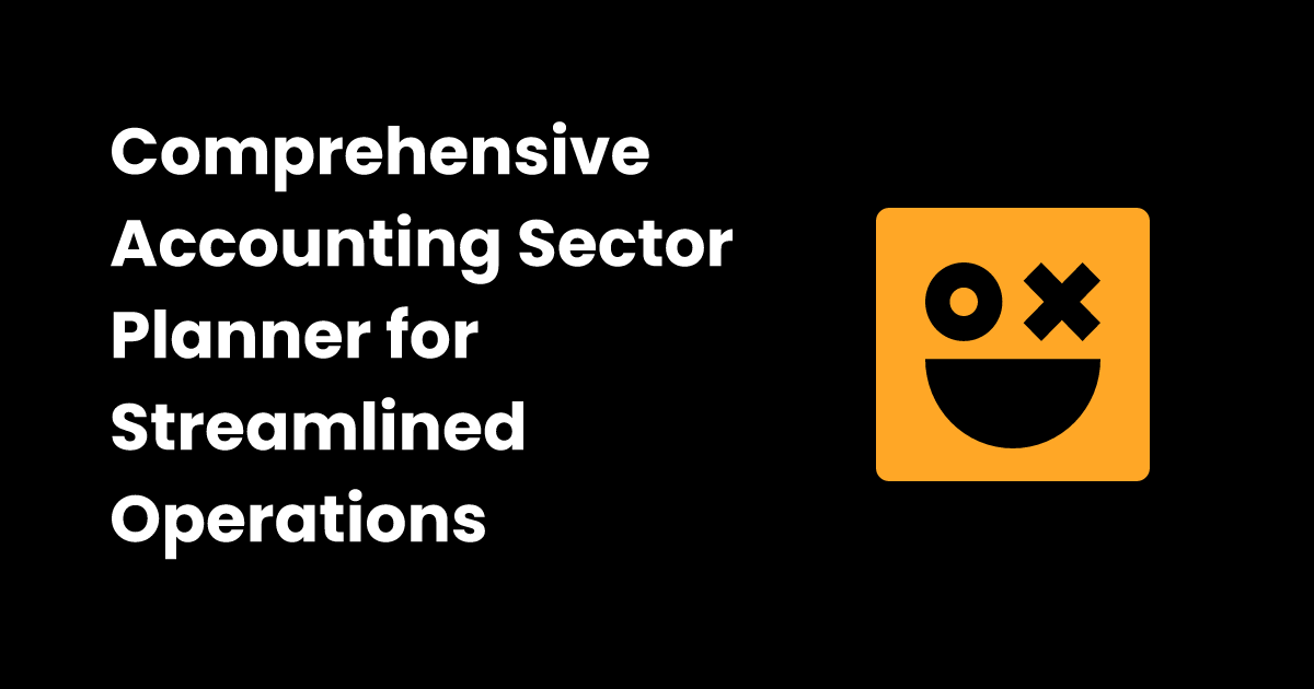 Accounting Sector Planner | checklist.gg