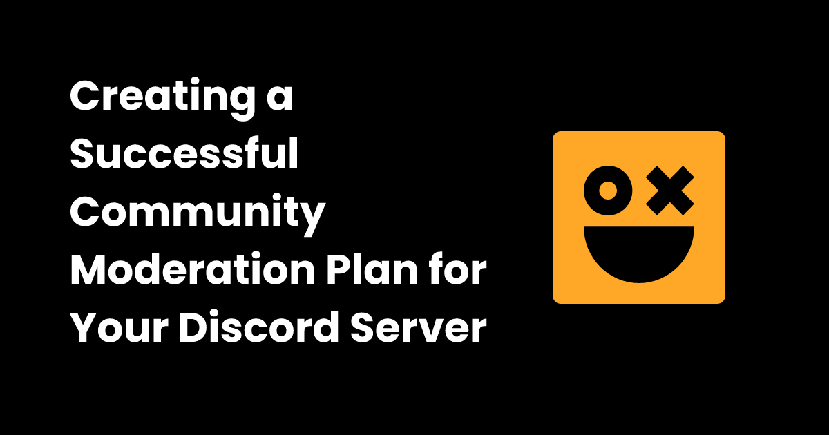 Discord community moderation checklist