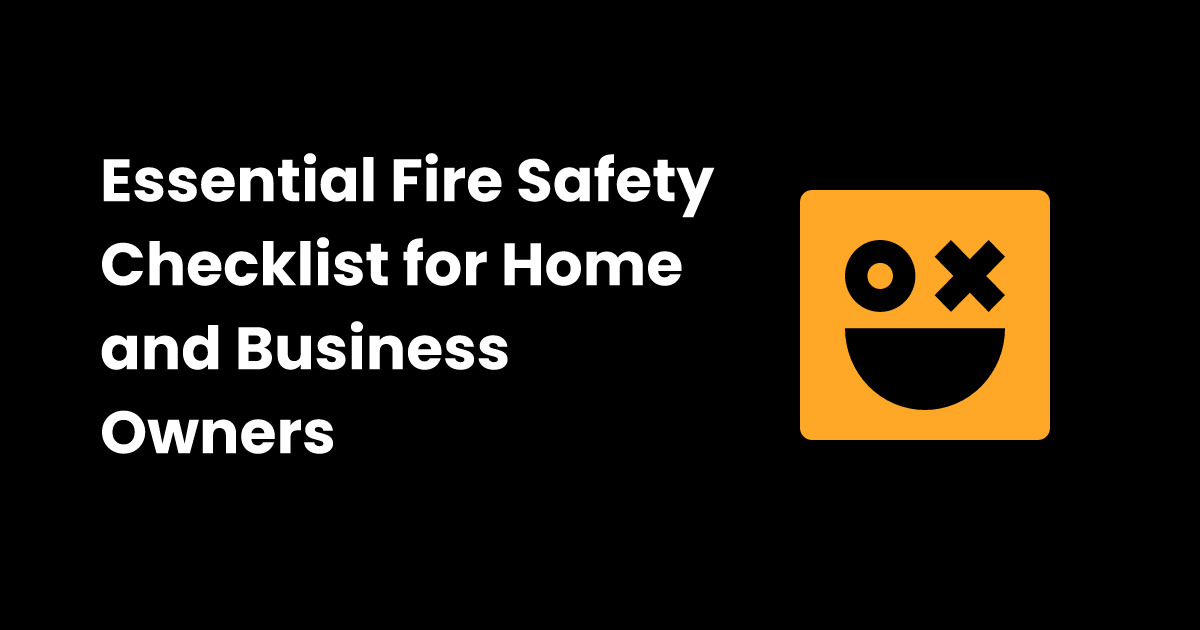 Fire safety checklist