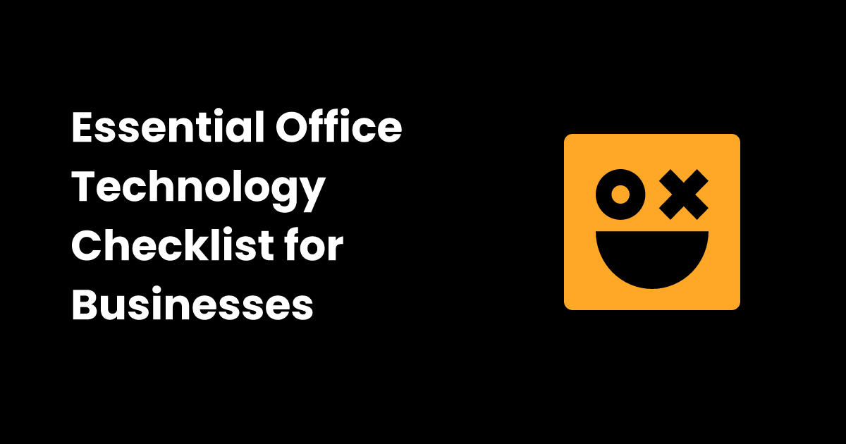 Office technology checklist | checklist.gg