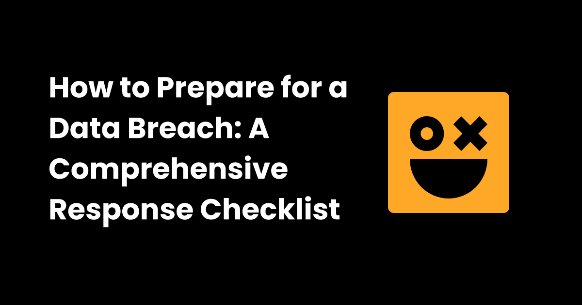 Data breach response checklist