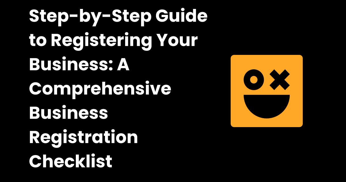 Business registration checklist