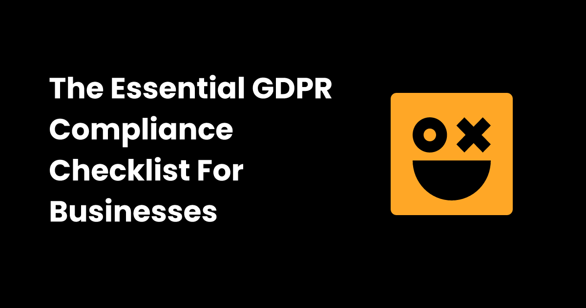 Gdpr Compliance Checklist Checklistgg